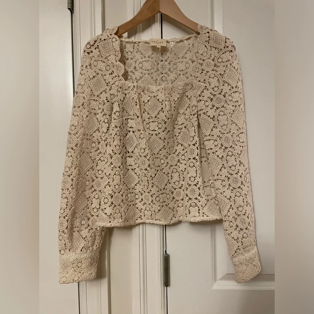 SOLD Sezane Alvere Blouse - Picture 3 of 6